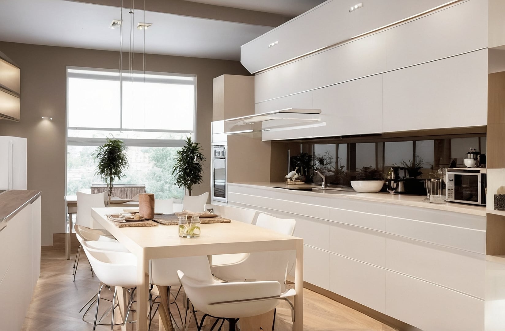 Espacio de cocina eficiente